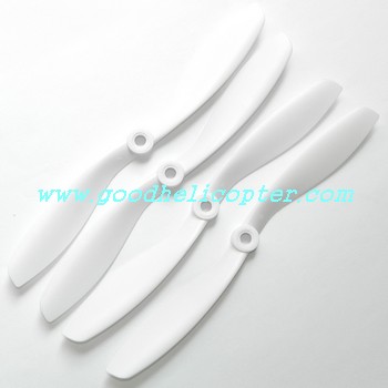 CX-20 quad copter parts CX-20-018 White color Blades (2pcs clockwise + 2pcs anti-clockwise)